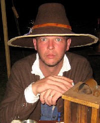 Edward O'Keefe in the Patrick Hand Hat