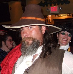 M.A. d'Dogge in the Patrick Hand Hat