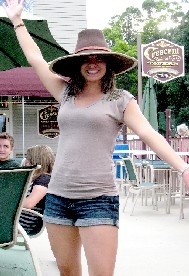 Party Girl in Patrick Hand Hat