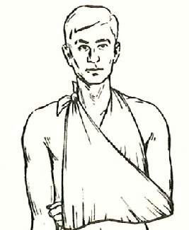 Man with Arm in a Sling