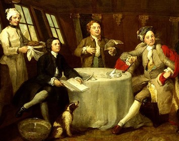 Captain Lord George Graham in His Cabin