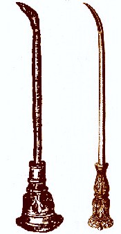 Cauterys for Setons by Pare and Guillemeau