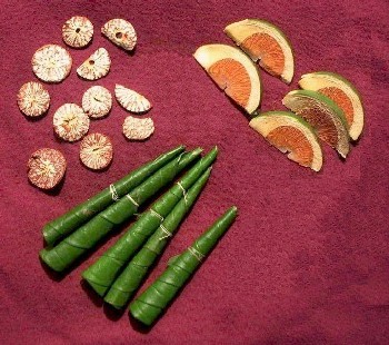 Display of Betel Chewing Items