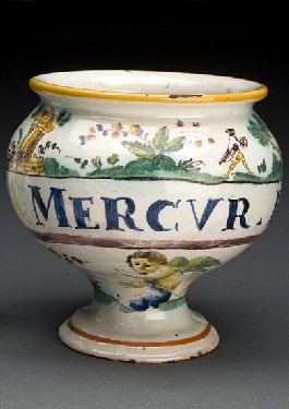Container for Mercury Pills