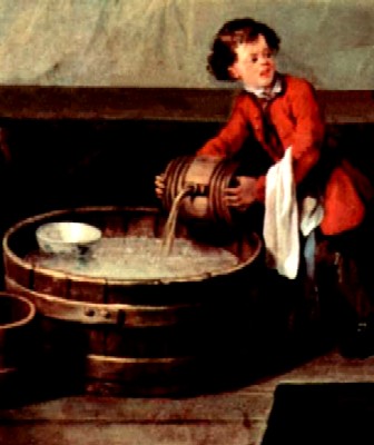 Boy Making Punch