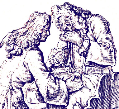 Operating with a Trepan, Garengeot