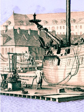 Ship at Dock