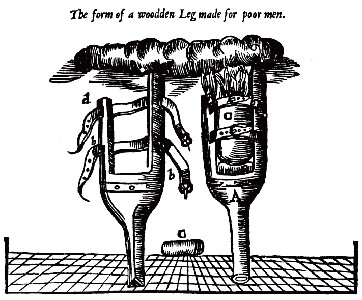 Another wooden leg from Pare