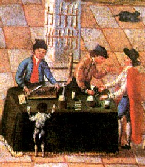 Apothecaries in a Baroque Pharmacy