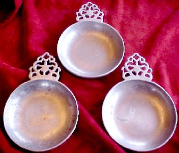 Mission's three porringers