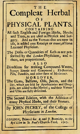 Pechey's Complete Herbal