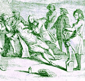 William Tossach Resuscitating Miner