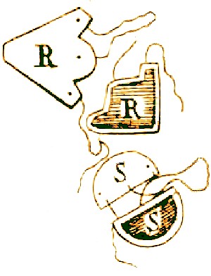 Dry Suture Leather Pieces