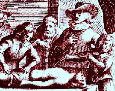 A Patient in Pain During Operation