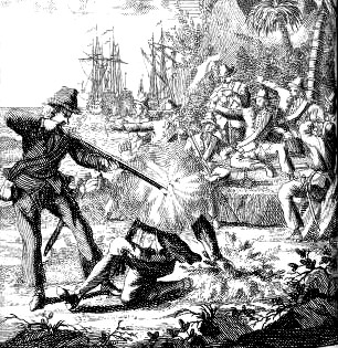 Edward Low shoots a Man