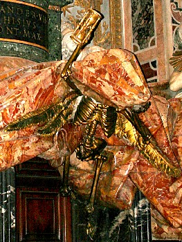 Death on Tomb of Pope Alexander VII