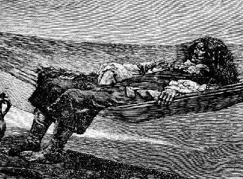 Henry Morgan in a hammock