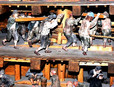 Capstan on Vasa Model